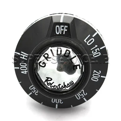 griddle-thermostat-knob,silver-color