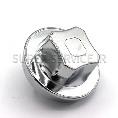 silver-chrom,knob