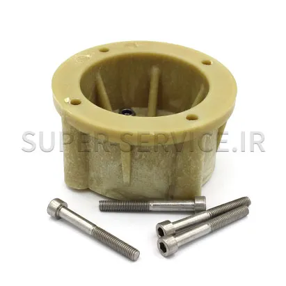 Motor flange complete with nuts - MUSSANA Pony MUSSANA