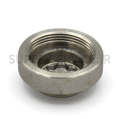 Garnishing spout holder V2A with O-ring seal, 22 x - MUSSANA Pony MUSSANA