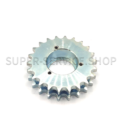 idler-crown-1/2-‘x5/16’-z=22-zinc