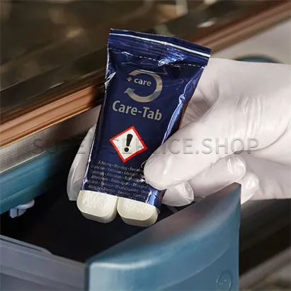 Care tab- 1 pc – قرص آبی رشنال – دانه‌ای - RATIONAL SCC Series Tab-CMP Series Tab-iCombi Pro Series Tab-iCombi Classic Series Tab RATIONAL