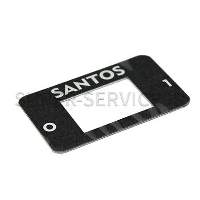 ON-OF PLATE - SANTOS santos 10 SANTOS
