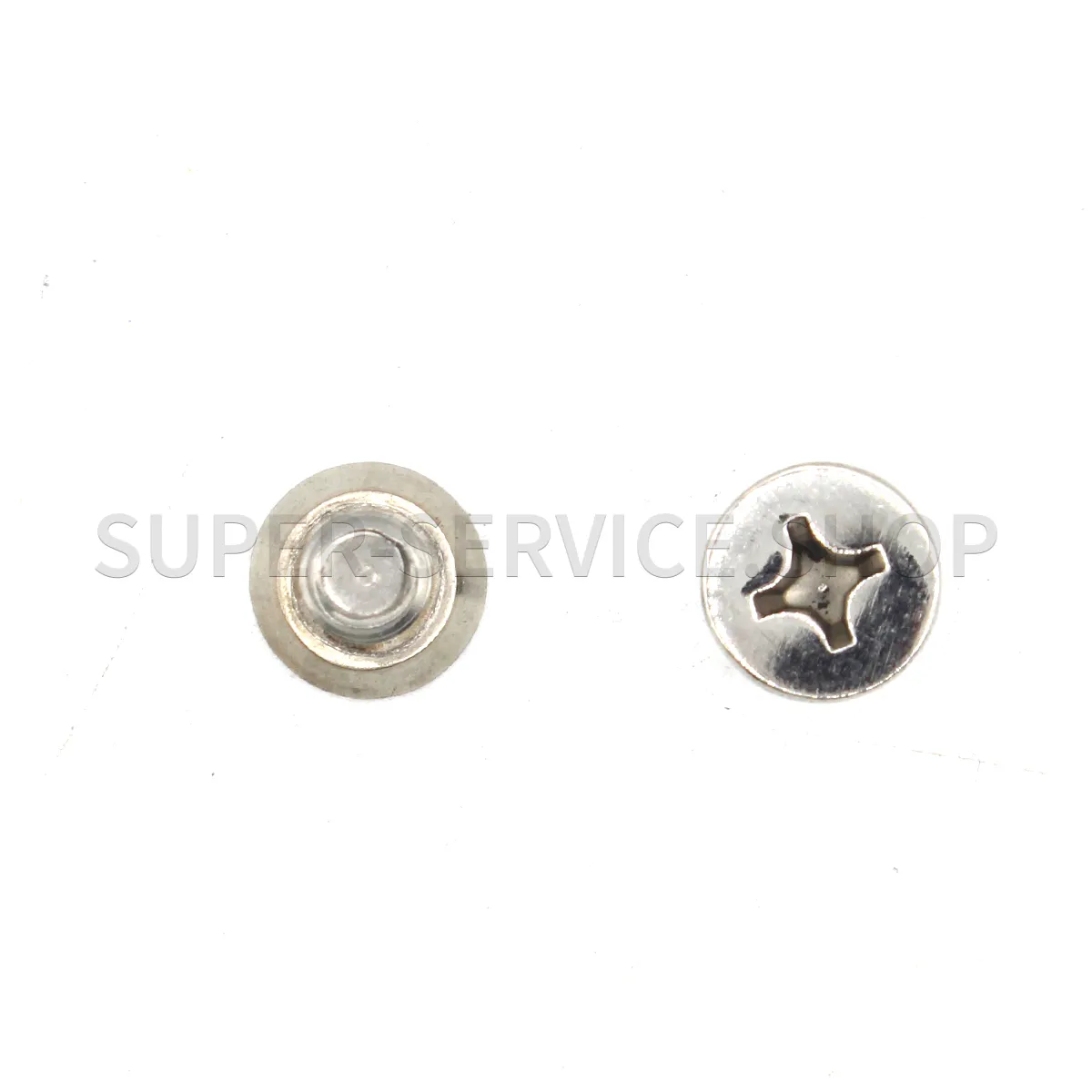 Screw, Flat Head Phillips, 1/4-20 Thread, 3/8 Length, Stainless, Polished Head - SLAYER SteamEP SLAYER
