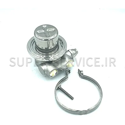 Waterpump inox with fixation clamp + bypass short - THERMOPLAN B&W4c THERMOPLAN